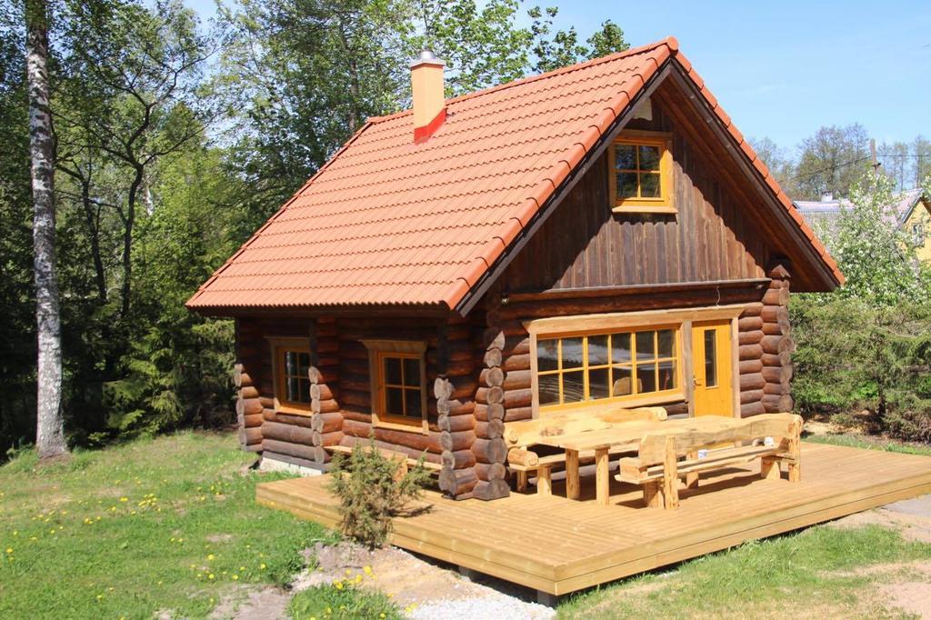 Ala-Laugu Holiday Home Leisi Exteriör bild