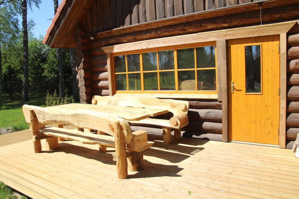 Ala-Laugu Holiday Home Leisi Exteriör bild